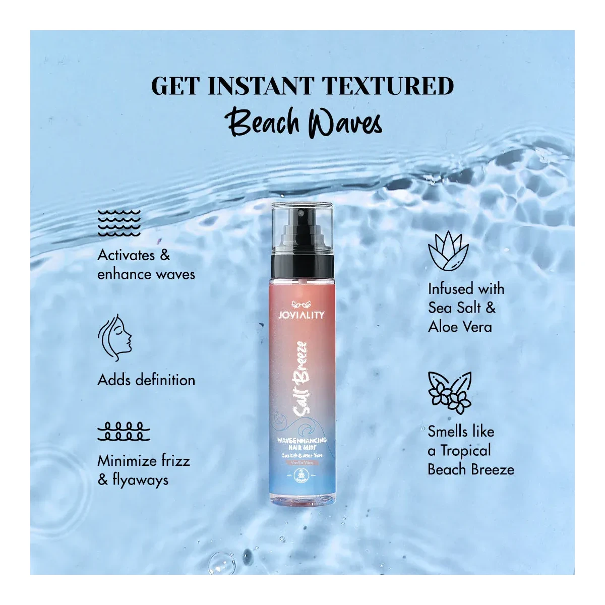 JOVIALITY Hair Mist - Salt Breeze