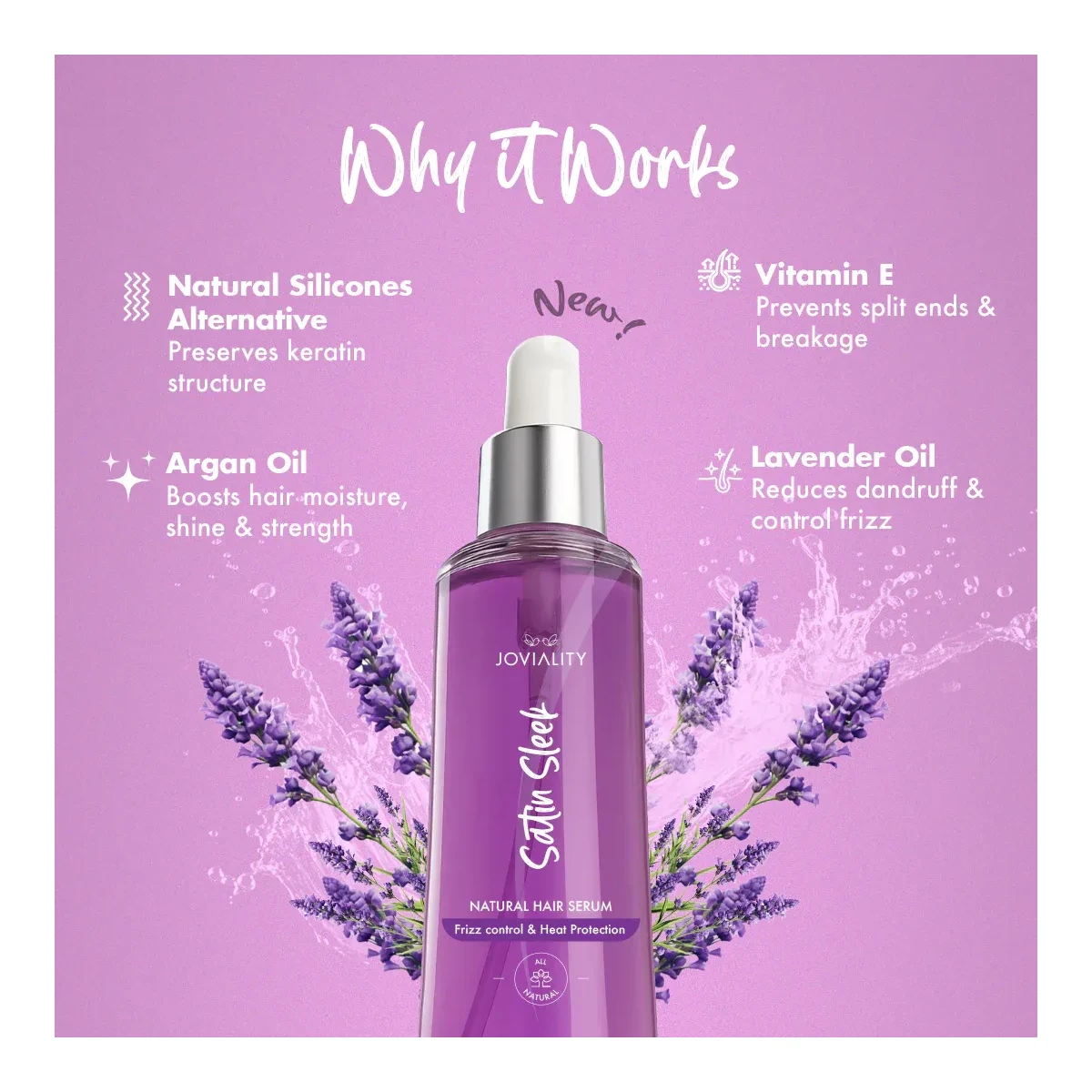 JOVIALITY Satin Sleek - Hair Serum