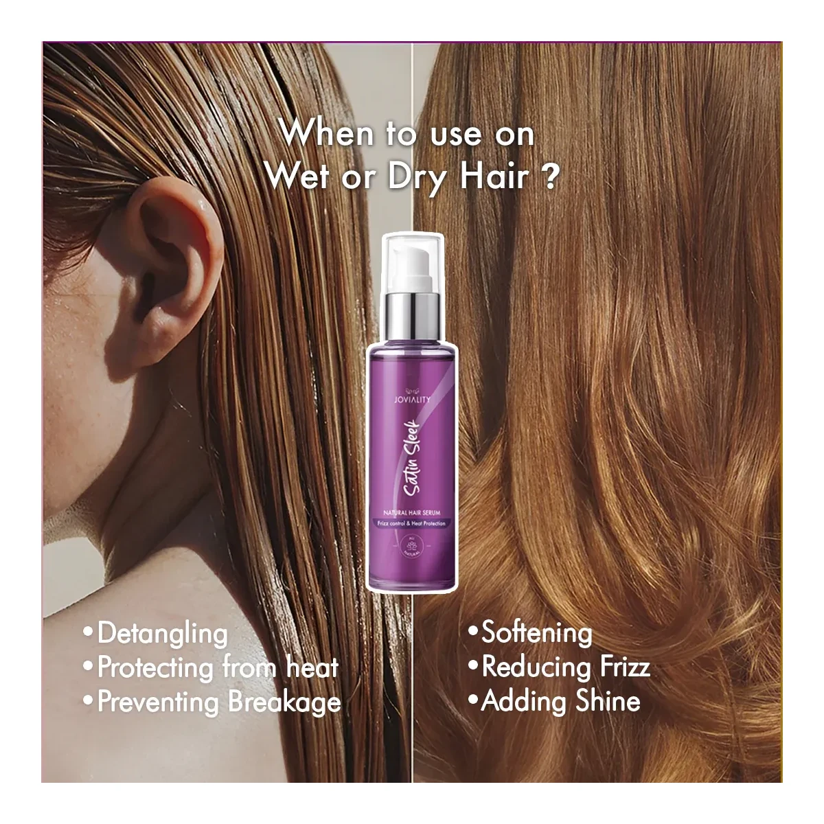 JOVIALITY Satin Sleek - Hair Serum