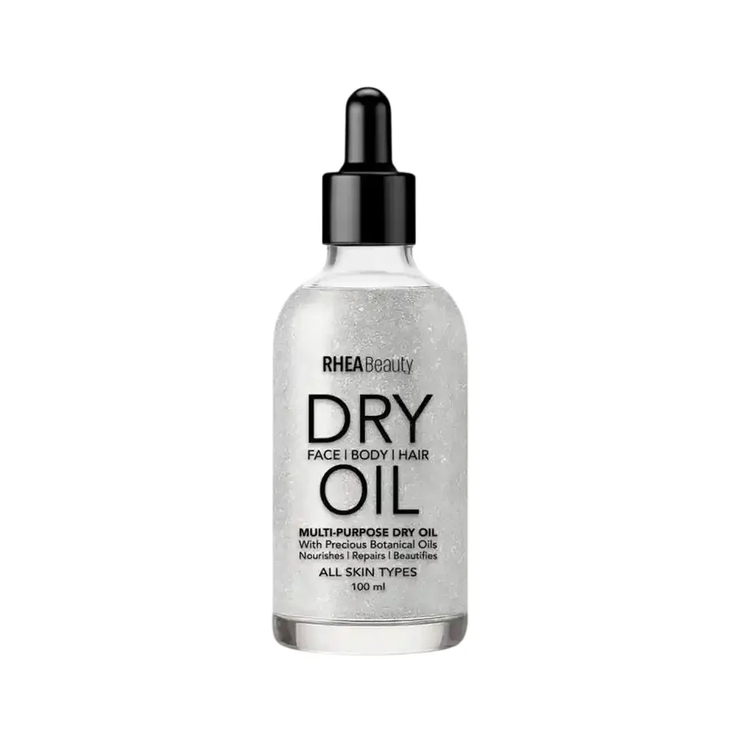 Rhea Beauty Dry Oil Shimmering Silver