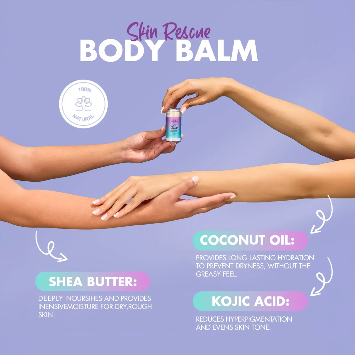 JOVIALITY Skin Rescue Body Balm 30g