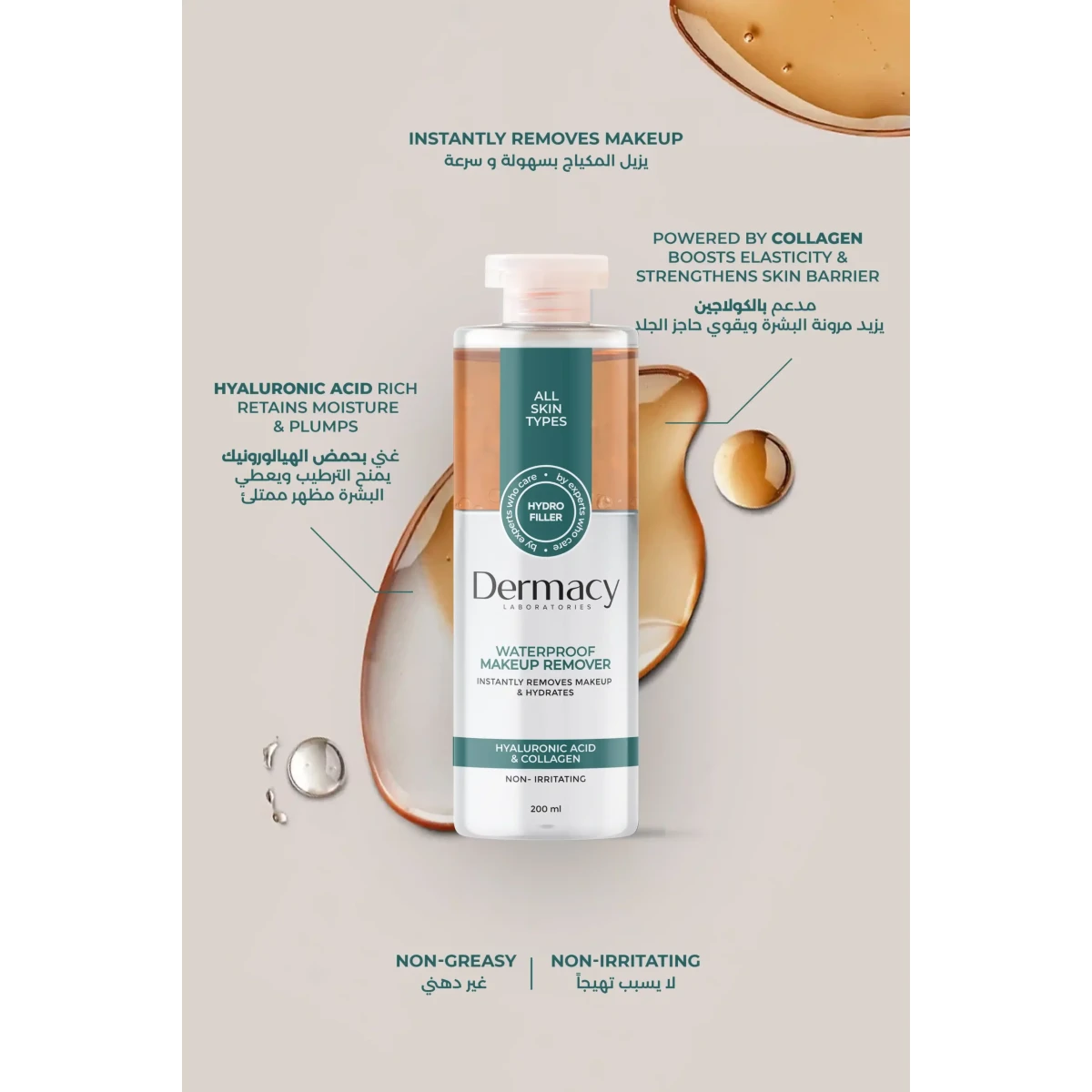 Dermacy WATERPROOF MAKE-UP REMOVER