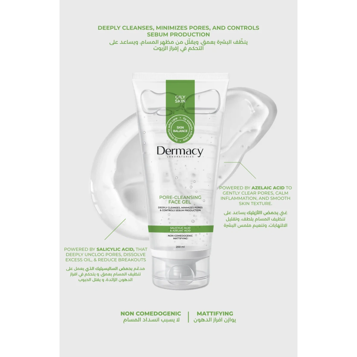 Dermacy Pore-Cleansing Face Gel